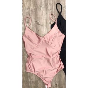 Rose Gold Bodysuit Size Large
